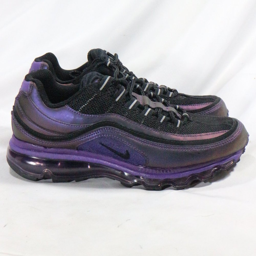 NIKE Wmns Air Max 24-7 'Eggplant' Sneakers Sz 7.5 - Picture 7 of 14